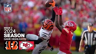 Cincinnati Bengals vs Kansas City Chiefs Game Highlights  NFL 2024 Season Week 2 [upl. by Ahsatak]