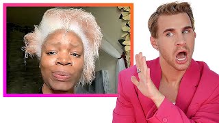 Hairdresser Reacts To People Trying To Go Platinum Blonde At Home [upl. by Stacy]