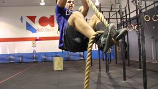 CrossFit rope climbing techniques with Jason Khalipa [upl. by Latif]