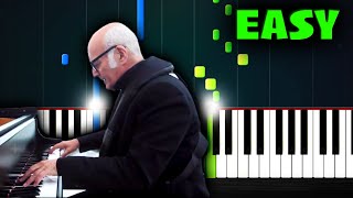 Ludovico Einaudi  Nuvole Bianche  EASY Piano Tutorial by PlutaX [upl. by Bohun]