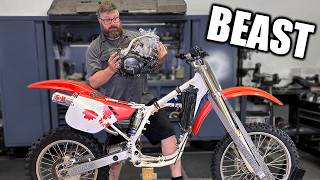 Can I Get This Legendary Honda CR500 Running Again [upl. by Alamak371]