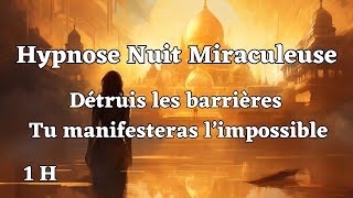 Cest fou mais ça marche Tu manifesteras limpossible en écoutant cette hypnose miracle en dormant [upl. by Ahsanat865]