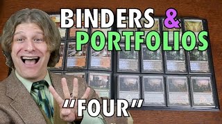 MTG  Whats The Best Binder  Portfolio for Magic The Gathering  Pokemon Cards Part quotFOURquot [upl. by Elehcir]