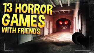 Top 13 Roblox Horror Games to play with friends Roblox Horror games multiplayer [upl. by Ajtak696]