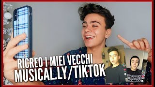 RICREO I MIEI VECCHI MUSICALLYTIKTOK  LucksMas [upl. by Whitelaw]