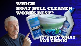 Which Boat Hull Cleaner Works Best boatcleaner hullcleaner slimygrimy boating [upl. by Meagher980]