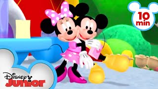 Minnie amp Mickey Mouse Houses for Kids [upl. by Kali663]