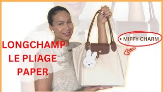 ✨NEW LONGCHAMP  MIFFY MINI HAUL  Le Pliage Paper M amp Miffy Accessories [upl. by Arde]