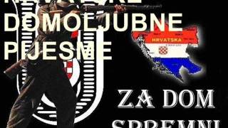 HRVATSKE DOMOLJUBNE PJESME  USTASKI BECARAC 2 NOVO [upl. by Earb26]