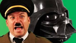 Darth Vader vs Hitler Epic Rap Battles of History [upl. by Ludovick]