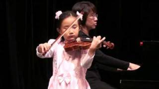 Mercedes Cheung 6 Years Old Zigeunerweisen  Sarasate  quotYeah Im Still Sixquot [upl. by Georgetta]