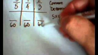 How to compare three or more fractions [upl. by Malti720]