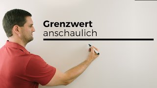 Grenzwert an einer Stelle anschaulich linksseitigerrechtsseitiger Grenzwert  Mathe by Daniel Jung [upl. by Nilhtac]