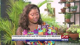 I advised my husband several times to resign as Vice President  Matilda AmissahArthur [upl. by Eustache]