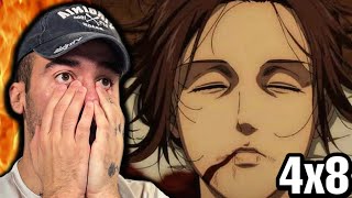 Sasha ATTACK ON TITAN 4x8 REACTION [upl. by Schertz]