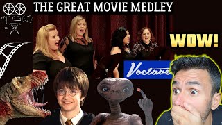 Movie Fan Reacts To The Great Movie Medley  Voctave A Cappella REACTION First Time Hearing It [upl. by Sale]