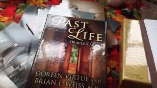 Past Life Oracle Card Review [upl. by Ihsoyim]