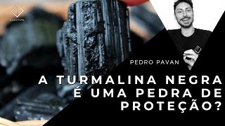 A turmalina negra é uma pedra de proteção  Cristais Elestial  Pedro Pavan [upl. by Serle]