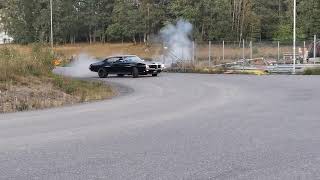 Pontiac LeMans 1969 TREMEC T56 MAGNUM SHOWING OFF AGAIN with some DRIFTING [upl. by Fen]