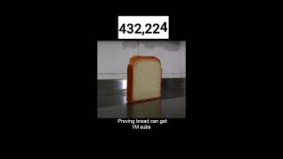 PROVING BREAD CAN GET 1M SUBS🍞🥐🥪🥖 [upl. by Birkle]