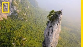 Climbing Chinas Incredible Cliffs  National Geographic [upl. by Amabelle749]