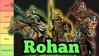 Rohan Tier List  Middle Earth Strategy Battle Game  MESBG [upl. by Sigfrid365]