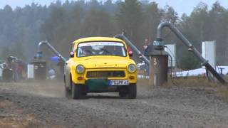 Lausitz Rallye 2010 Trabant 601 Power [upl. by Esorylime58]