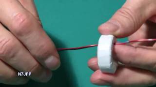 Winding a 14 Current Balun with 8 turns [upl. by Assedo]