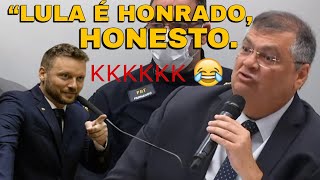 Flávio Dino “Lula é honrado honesto ficha limpa orgulho do Brasil” [upl. by Lertnom]