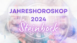 Jahreshoroskop 2024 für das Sternzeichen Steinbock [upl. by Adilen]