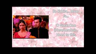 Kabira  Encore  Yeh Jawaani Hai Deewani  Slowed amp Lyrics [upl. by Legyn650]