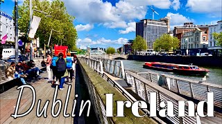 Dublin Ireland May 2024  Dublin City 4K walk Liffey street Bachelor’s walk and O’Connell street [upl. by Grey]