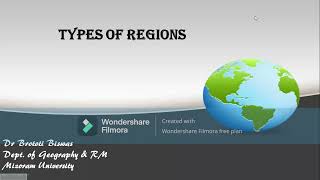 Types of regions [upl. by Sikko]