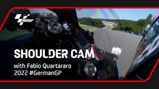 Fabio Quartararos Shoulder Cam  2022 GermanGP [upl. by Wadesworth306]