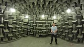 360 video of Anechoic Chamber Salford University [upl. by Silbahc]