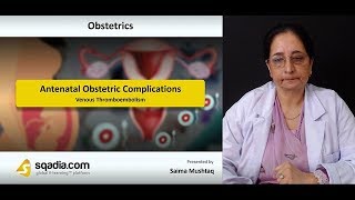 Antenatal Obstetric Complications  Clinical Lecture  Medical VLearning Courses [upl. by Barabas]