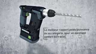 Festool perforateur BHC 18 [upl. by Yumuk]