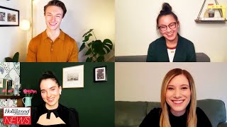 The Irregulars Cast Harrison Osterfield Thaddea Graham amp Darci Shaw Interview I THR Interview [upl. by Aitsirk]