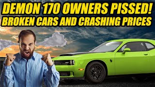 DODGE DEMON 170 OWNERS ARE PISSEDFALLING PRICES AND PROBLEMS [upl. by Eijneb959]