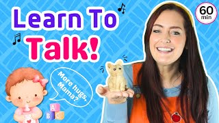 First Sentences For Toddlers  Play Sing amp Learn to Talk  Babys First Words  Learning Video [upl. by Yanaton]