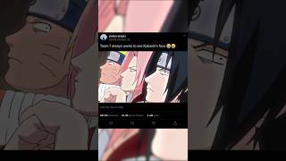 Kakashis Face 😂  Naruto anime edit shorts kakashi [upl. by Boyd]