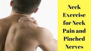 neck exercises for neck pain pinched nerve [upl. by Ednihek]