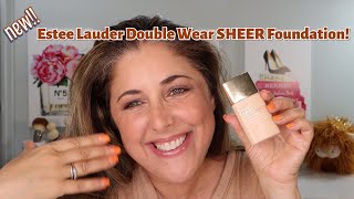 Estee Lauder NEW Double Wear SHEER Long Wear Foundation [upl. by Nagel]