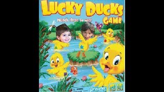 Lucky Duck Fun Game for kids  Toy Review [upl. by Jeni]