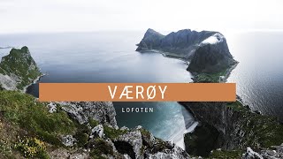 Værøy Island  Lofoten by drone [upl. by Karlotta]