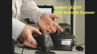 Symbol LS2208 Laser Barcode ScannerReader Review Best 1D Laser Handheld Barcode Scanner [upl. by Christiano434]