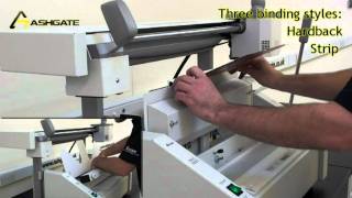 Fastbind Elite XT hot glue perfect binding system from Ashgate Automation Ltd [upl. by Harland]