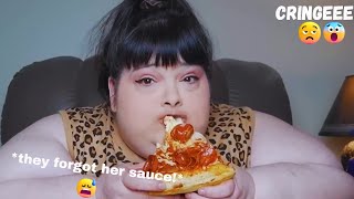 Grossest Mukbang Cringe Compilation  Mukbang Cringe Compilation [upl. by Nnylimaj530]