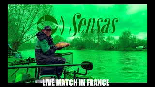 LIVE MATCH  Matt Parsons  FRENCH Carpodrome  SENSAS Crazybait Qualifier [upl. by Sayer829]