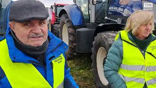 Protest rolników na granicy z Ukrainą quotPo wsiach będą chodzić komornicy” [upl. by Ammeg]